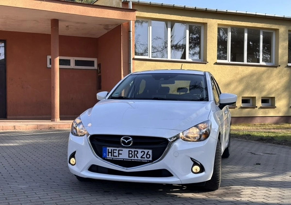 Mazda 2 cena 47999 przebieg: 111600, rok produkcji 2017 z Warszawa małe 254